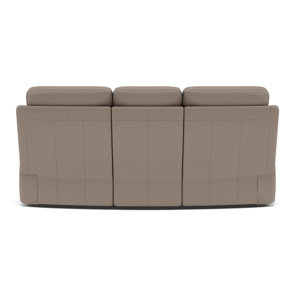 G Plan Kingsbury 3 Seater Curved Sofa - 3 Seater Curved Sofa Grade H — H001 Oxford Mushroom, gallery image 2