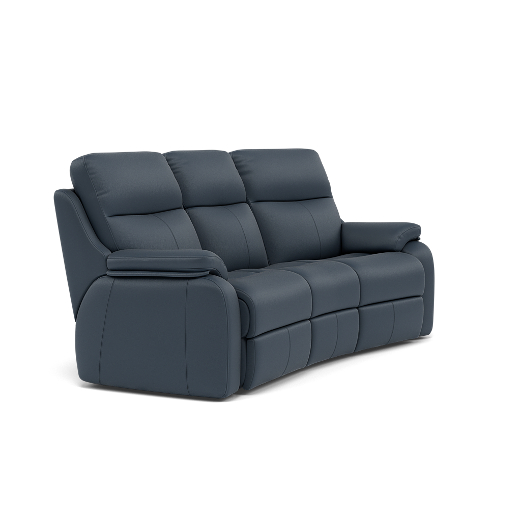 G Plan Kingsbury 3 Seater Curved Sofa - 3 Seater Curved Sofa Grade L — L851 Cambridge Navy, gallery image 1