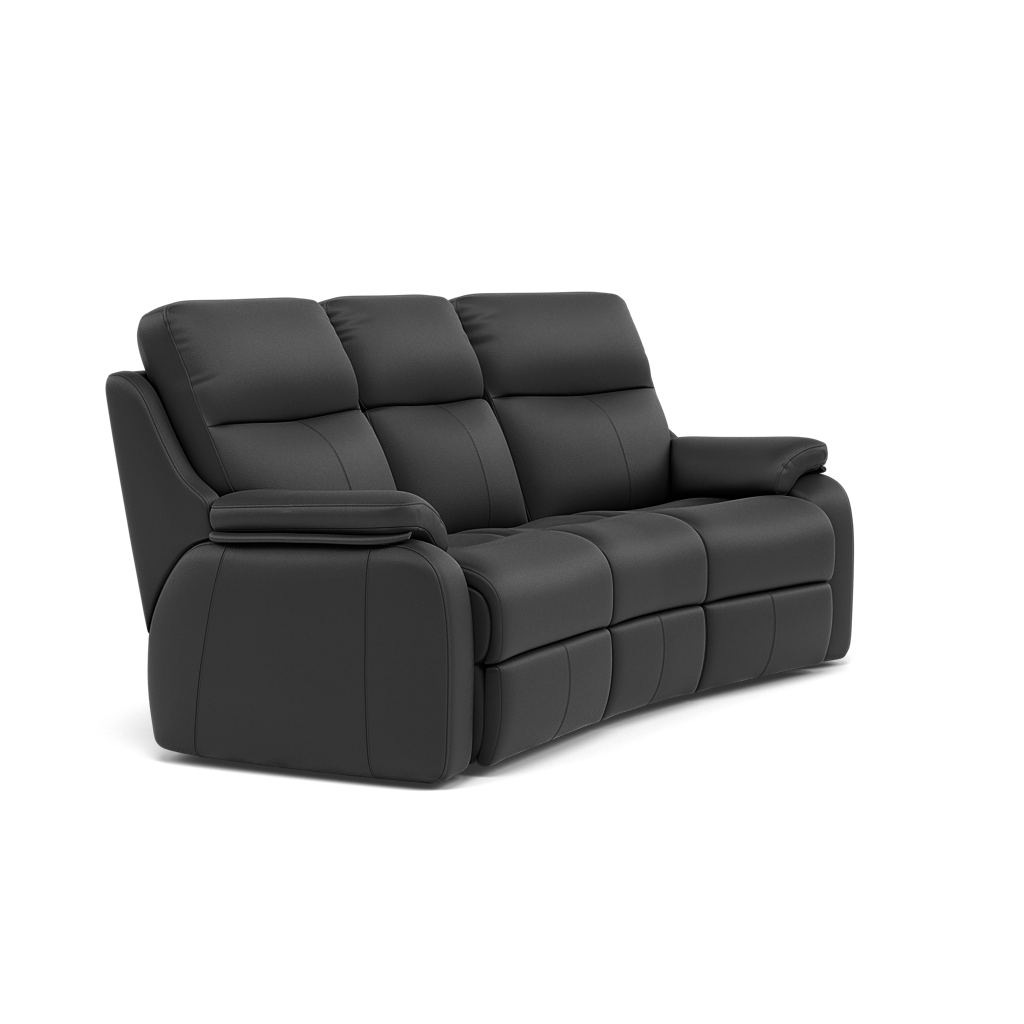 G Plan Kingsbury 3 Seater Curved Sofa - 3 Seater Curved Sofa Grade L — L852 Cambridge Petrol Blue, gallery image 1