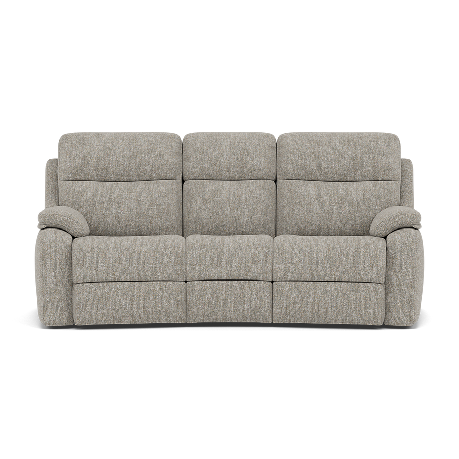 G Plan Kingsbury 3 Seater Curved Sofa - 3 Seater Curved Sofa Grade W Sterling Home W001 Loom Smoke 1