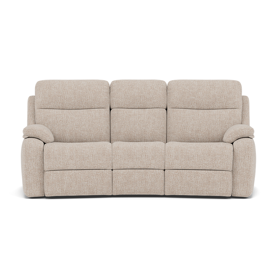 G Plan Kingsbury 3 Seater Curved Sofa - 3 Seater Curved Sofa Grade W Sterling Home W002 Loom Shale 2