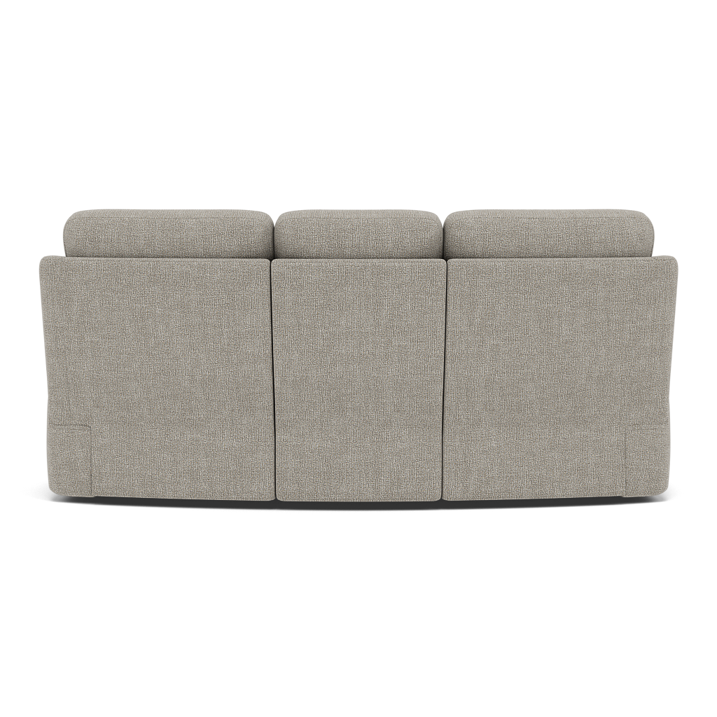 G Plan Kingsbury 3 Seater Curved Sofa - 3 Seater Curved Sofa Grade W — W001 Loom Smoke, gallery image 2