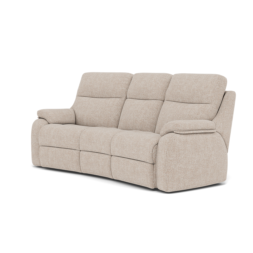 G Plan Kingsbury 3 Seater Curved Sofa - 3 Seater Curved Sofa Grade W — W002 Loom Shale, gallery image 3
