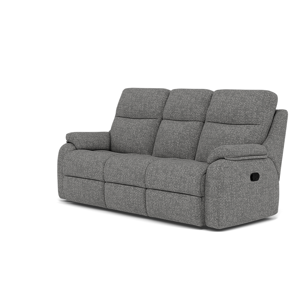G Plan Kingsbury 3 Seater Recliner Sofa - 3 Seater Manual Double Recliner Grade B - Manual Recliner — B031 Remco Slate, gallery image 3