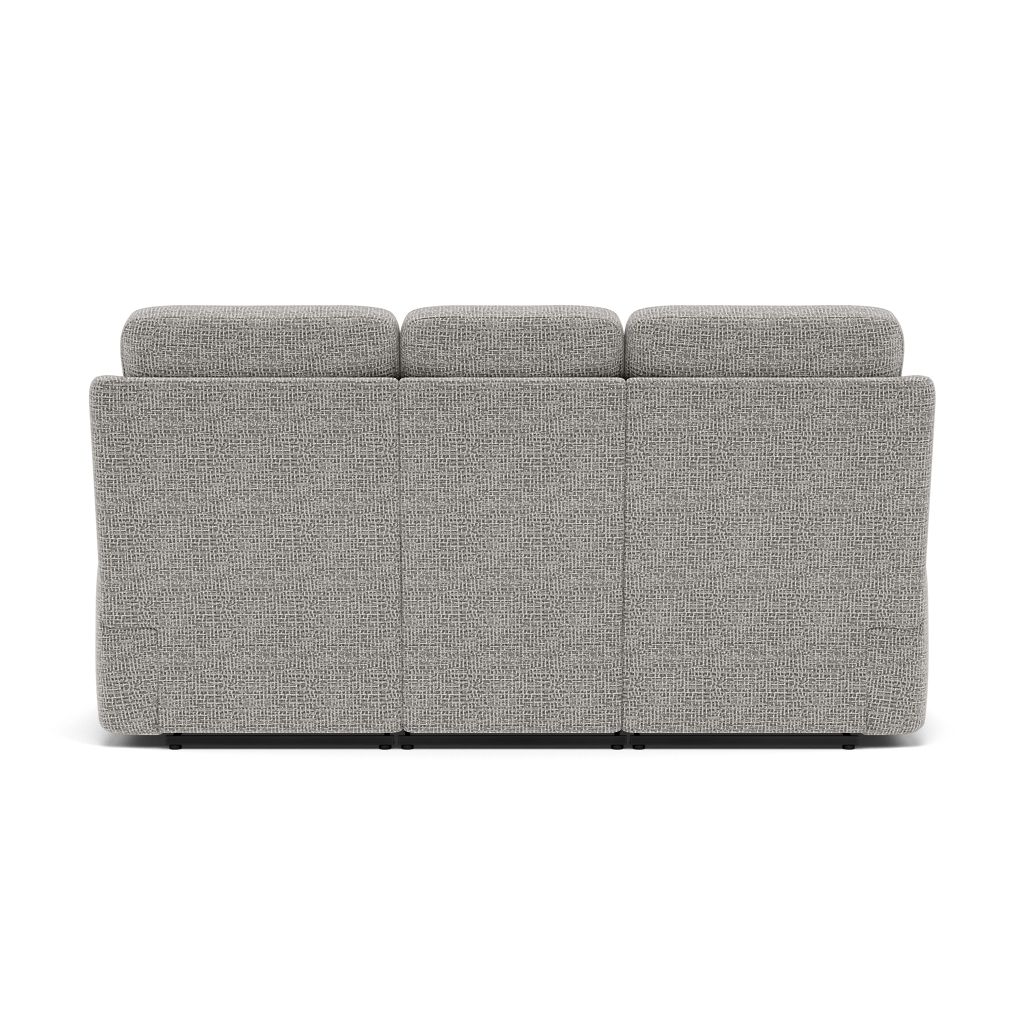 G Plan Kingsbury 3 Seater Recliner Sofa - 3 Seater Manual Double Recliner Grade B - Manual Recliner — B921 Waffle Smoke, gallery image 2