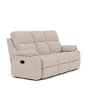 G Plan Kingsbury 3 Seater Recliner Sofa - 3 Seater Manual Double Recliner Grade W - Manual Recliner — W002 Loom Shale, gallery image 1