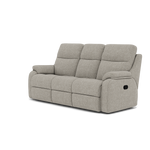 G Plan Kingsbury 3 Seater Recliner Sofa - 3 Seater Power Double Recliner Headrest + Lumbar with USB Grade W - Power with Power Headrest, Lumbar & USB — W001 Loom Smoke, gallery image 3
