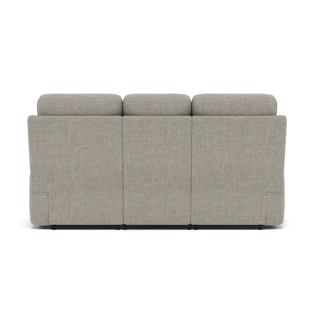 G Plan Kingsbury 3 Seater Recliner Sofa - 3 Seater Power Double Recliner with USB Grade W - Power Recliner with USB — W001 Loom Smoke, gallery image 2