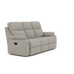 G Plan Kingsbury 3 Seater Recliner Sofa - 3 Seater Power Double Recliner with USB Grade W - Power Recliner with USB — W001 Loom Smoke, gallery image 1