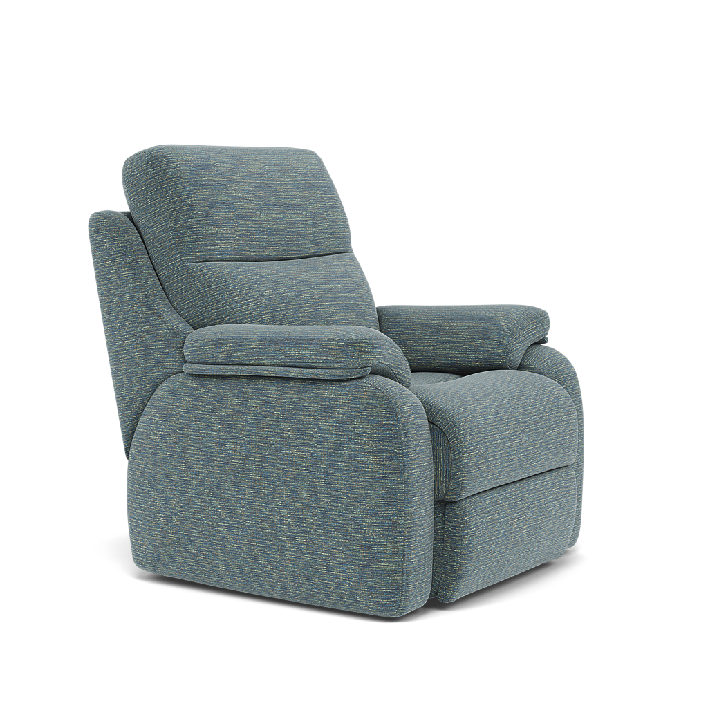 G Plan Kingsbury Armchair - Armchair Grade B — B925 Waffle Marine, gallery image 1
