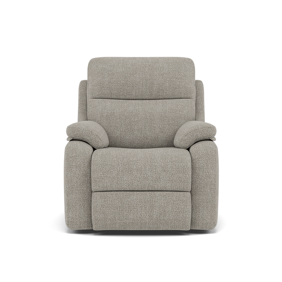 G Plan Kingsbury Recliner Armchair - Manual Recliner Chair Grade W - Manual Recliner Sterling Home W001 Loom Smoke 1