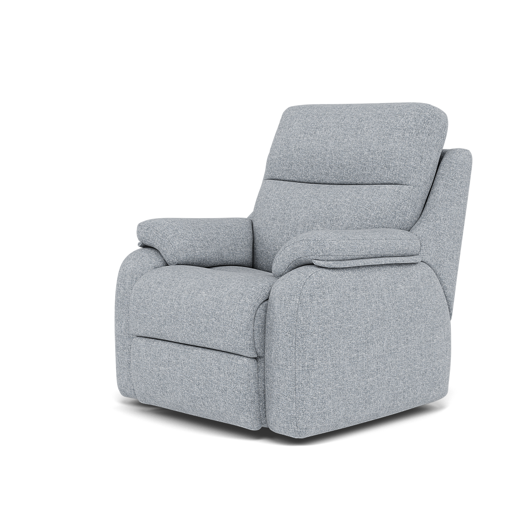 G Plan Kingsbury Recliner Armchair - Power Recliner Chair with USB Grade B - Power Recliner with USB — B932 Beach Duck Egg, gallery image 3