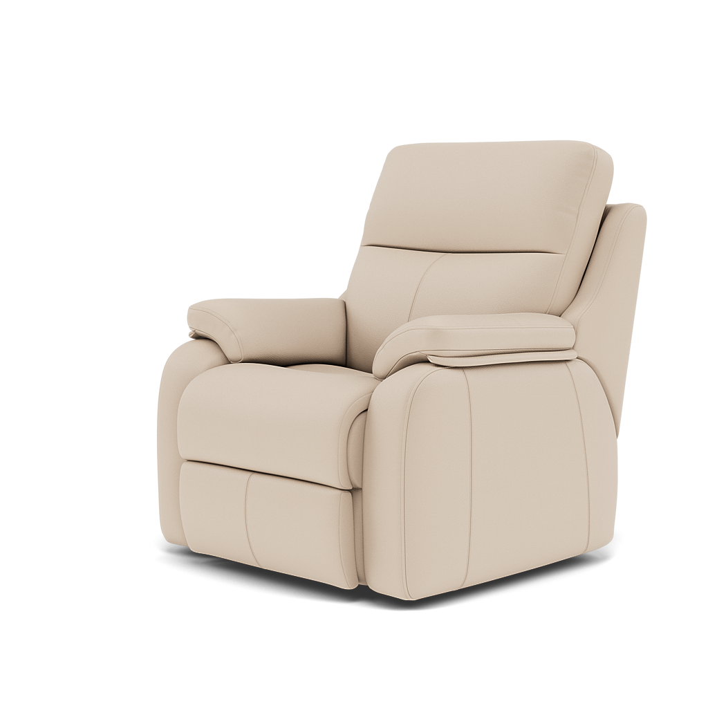 G Plan Kingsbury Recliner Armchair - Power Recliner Chair with USB Grade L - Power Recliner with USB — L843 Cambridge Stone, gallery image 3