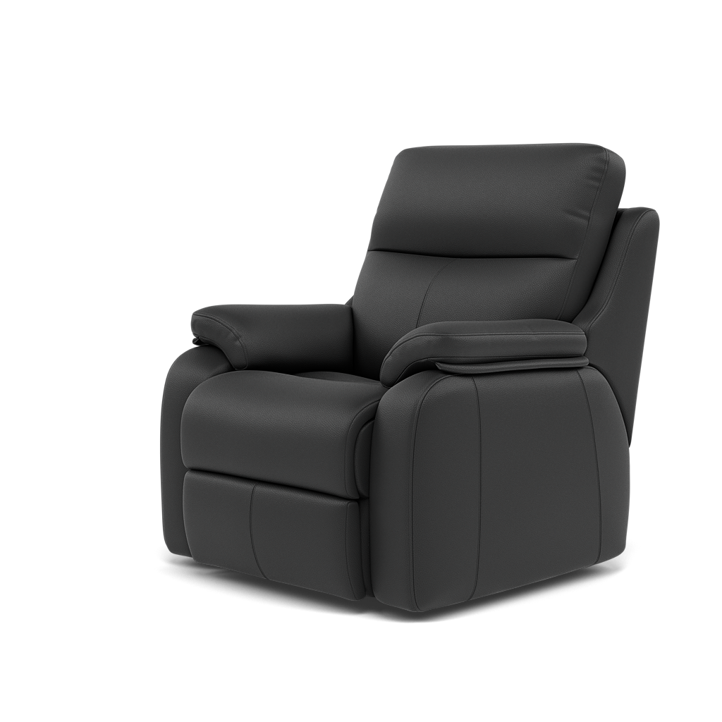 G Plan Kingsbury Recliner Armchair - Power Recliner Chair with USB Grade L - Power Recliner with USB — L852 Cambridge Petrol Blue, gallery image 3