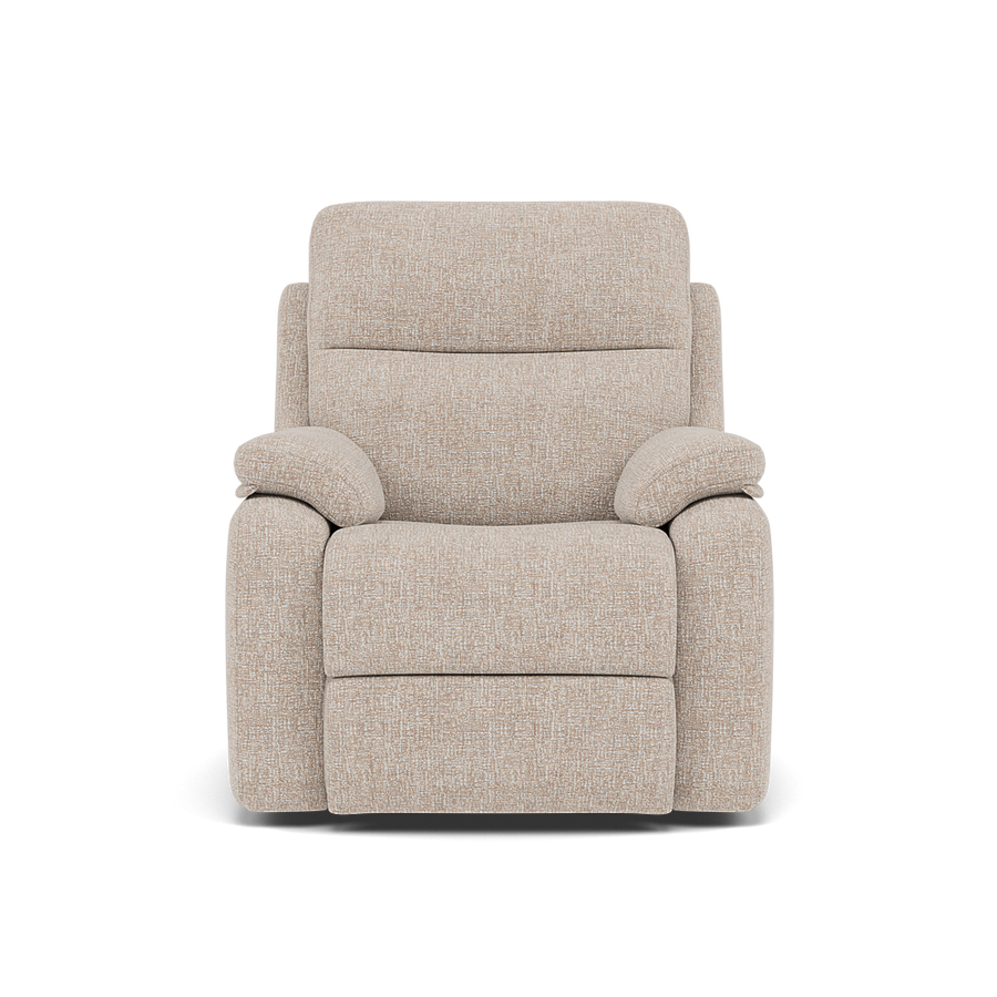 G Plan Kingsbury Recliner Armchair - Power Recliner Chair with USB Grade W - Power Recliner with USB Sterling Home W002 Loom Shale 2