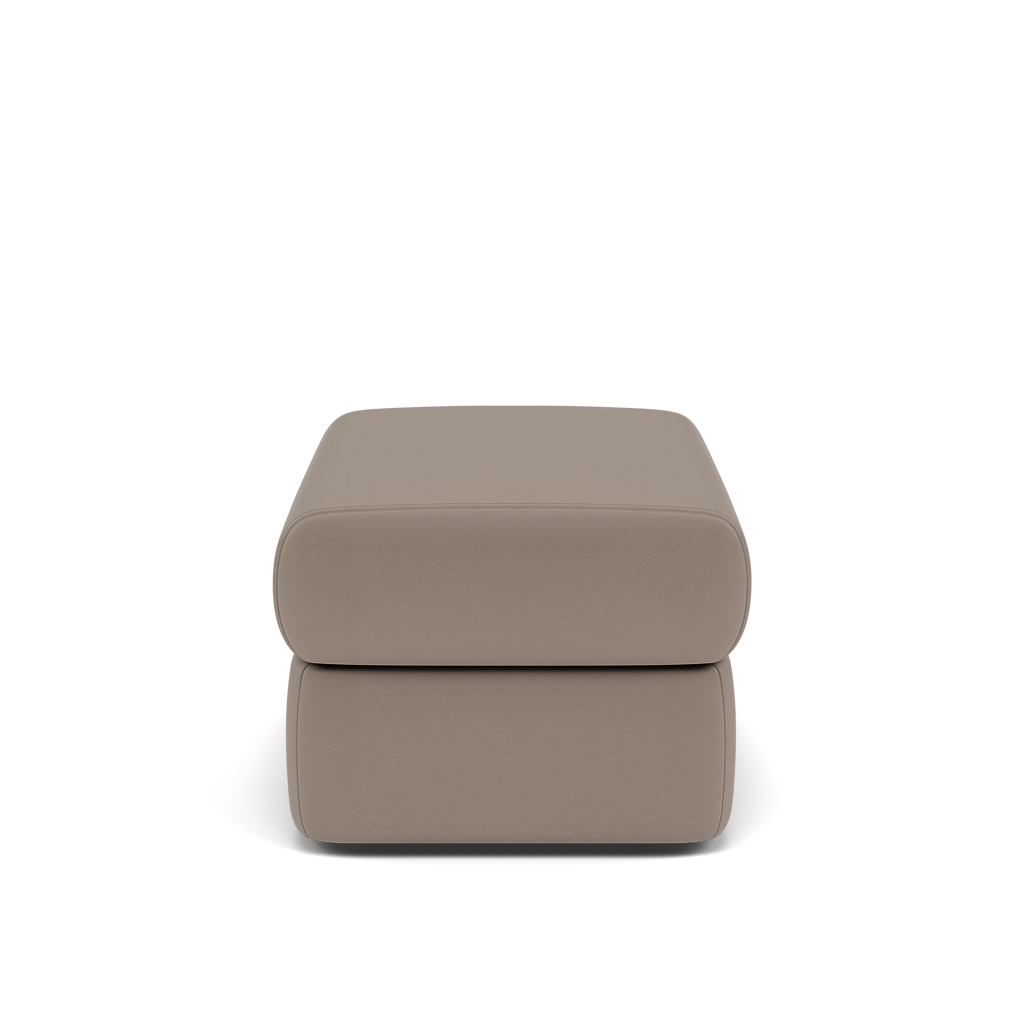 G Plan Kingsbury Storage Footstool - Storage Footstool Grade H — H001 Oxford Mushroom, gallery image 2