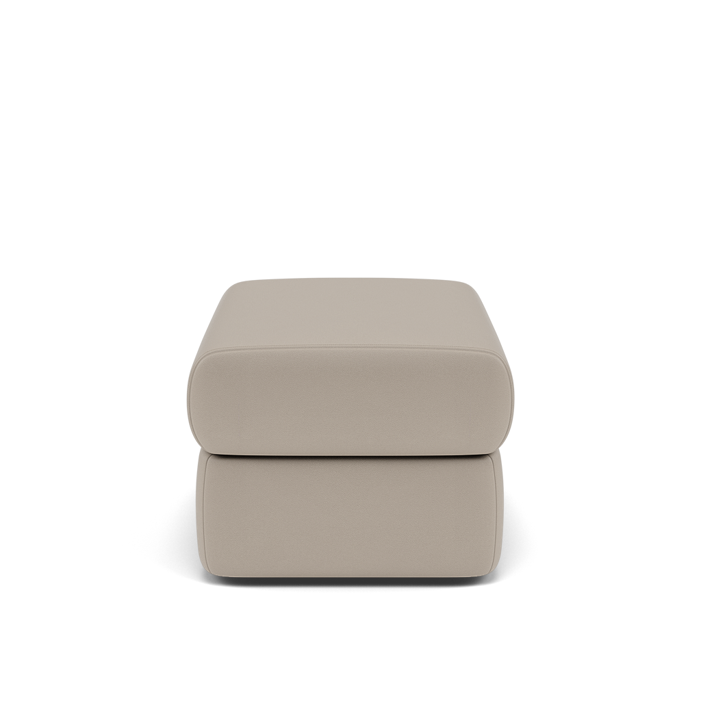 G Plan Kingsbury Storage Footstool - Storage Footstool Grade H — H002 Oxford Putty, gallery image 2