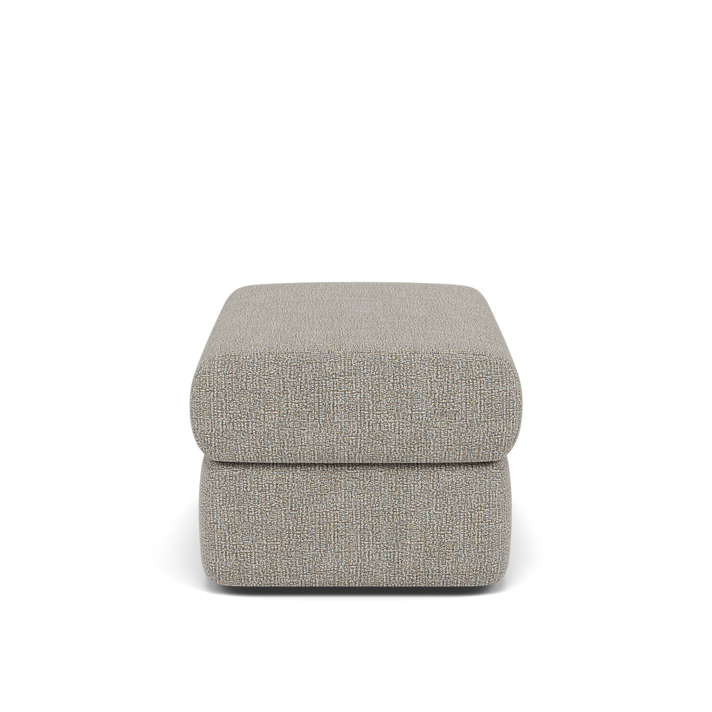 G Plan Kingsbury Storage Footstool - Storage Footstool Grade W — W001 Loom Smoke, gallery image 2