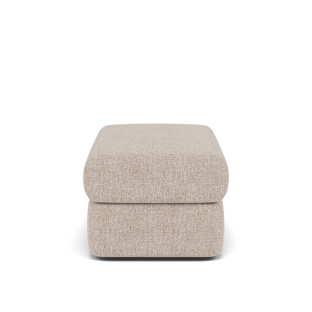 G Plan Kingsbury Storage Footstool - Storage Footstool Grade W — W002 Loom Shale, gallery image 2