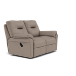 G Plan Seattle 2 Seater Recliner Sofa - 2 Seater Manual Double Recliner Grade H - Manual Recliner — H001 Oxford Mushroom, gallery image 1
