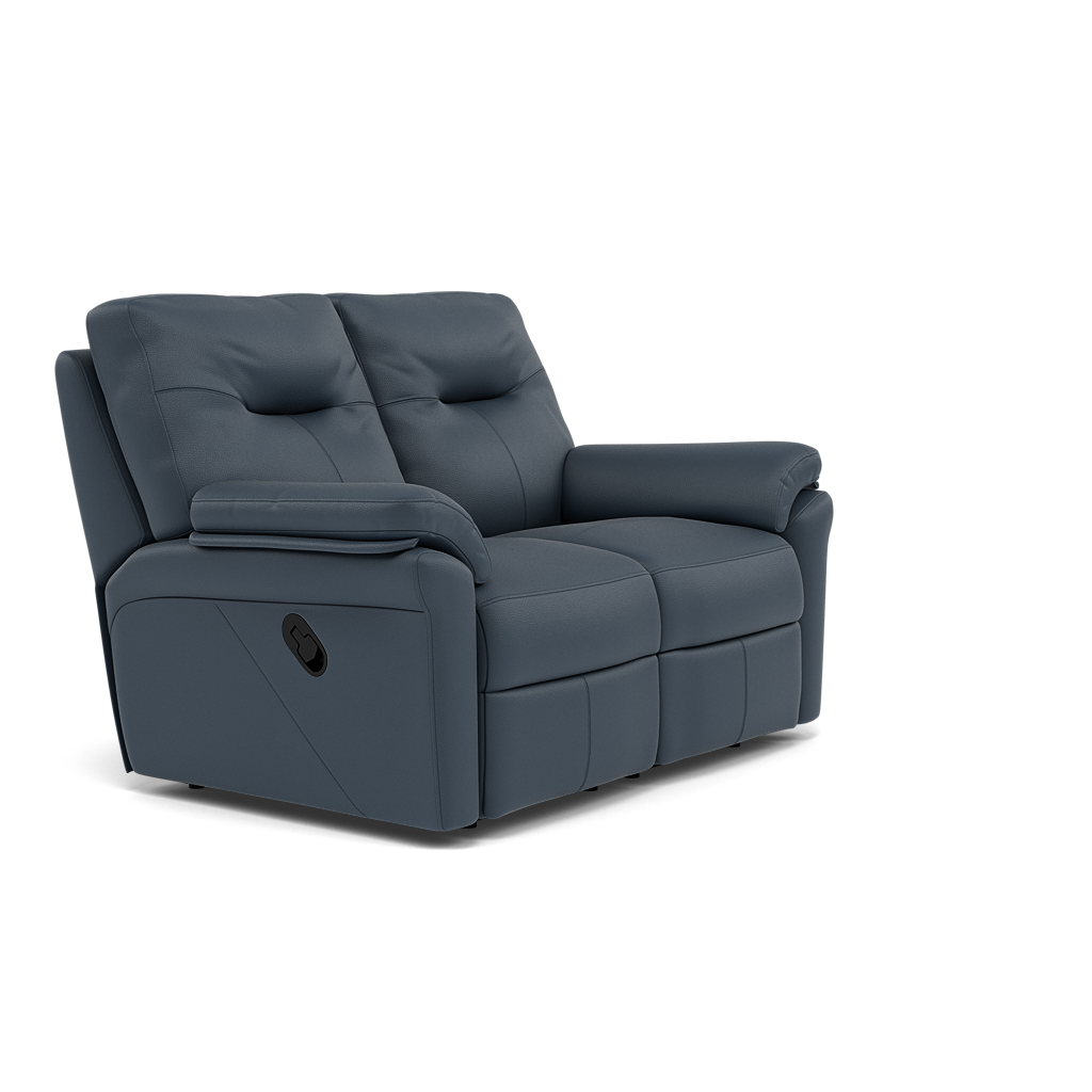 G Plan Seattle 2 Seater Recliner Sofa - 2 Seater Manual Double Recliner Grade L - Manual Recliner — L851 Cambridge Navy, gallery image 1