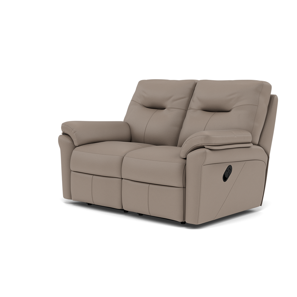 G Plan Seattle 2 Seater Recliner Sofa - 2 Seater Power Double Recliner with USB Grade H - Power Recliner with USB — H001 Oxford Mushroom, gallery image 3
