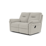 G Plan Seattle 2 Seater Recliner Sofa - 2 Seater Power Double Recliner with USB & Lumbar Grade B - Power Recliner with Lumbar Support & USB — B102 Shore Oatmeal, gallery image 3