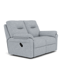 G Plan Seattle 2 Seater Recliner Sofa - 2 Seater Power Double Recliner with USB & Lumbar Grade B - Power Recliner with Lumbar Support & USB — B932 Beach Duck Egg, gallery image 1