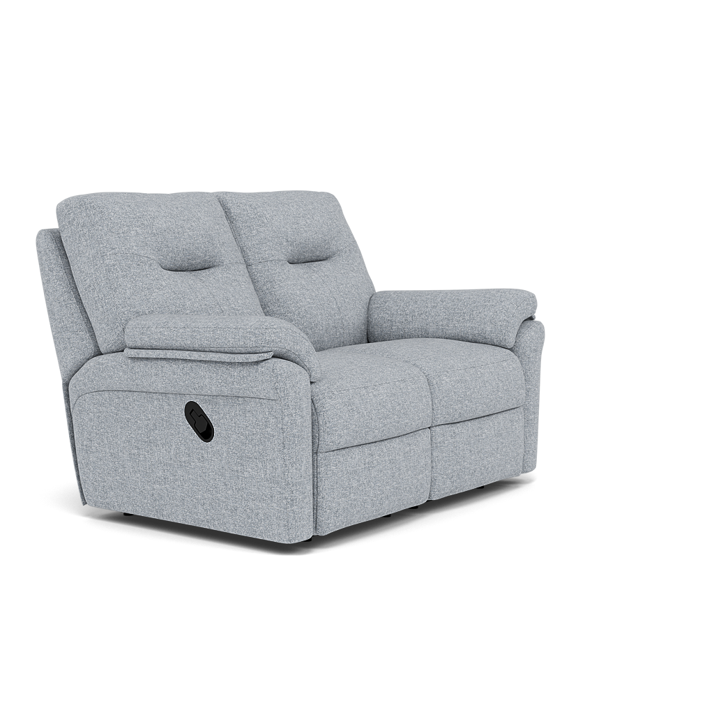 G Plan Seattle 2 Seater Recliner Sofa - 2 Seater Power Double Recliner with USB & Lumbar Grade B - Power Recliner with Lumbar Support & USB — B932 Beach Duck Egg, gallery image 1