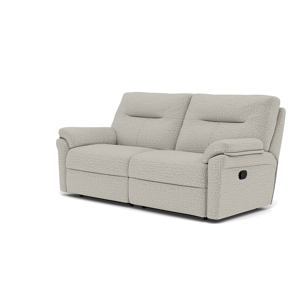 G Plan Seattle 3 Seater Recliner Sofa - 3 Seater Manual Double Recliner Grade B - Manual Recliner — B102 Shore Oatmeal, gallery image 3