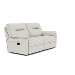 G Plan Seattle 3 Seater Recliner Sofa - 3 Seater Power Double Recliner with USB Grade L - Power Recliner with USB — L840 Cambridge Chalk, gallery image 1