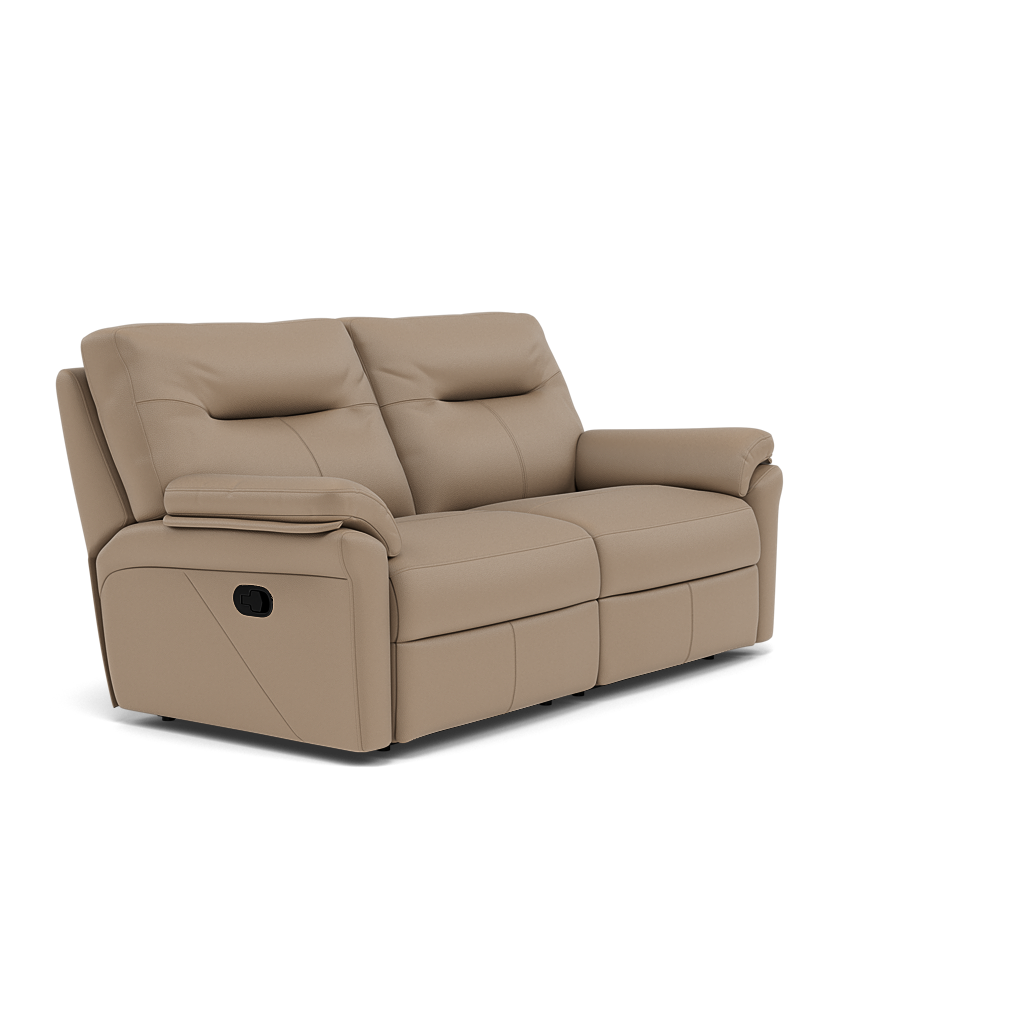 G Plan Seattle 3 Seater Recliner Sofa - 3 Seater Power Double Recliner with USB Grade L - Power Recliner with USB — L846 Cambridge Taupe, gallery image 1