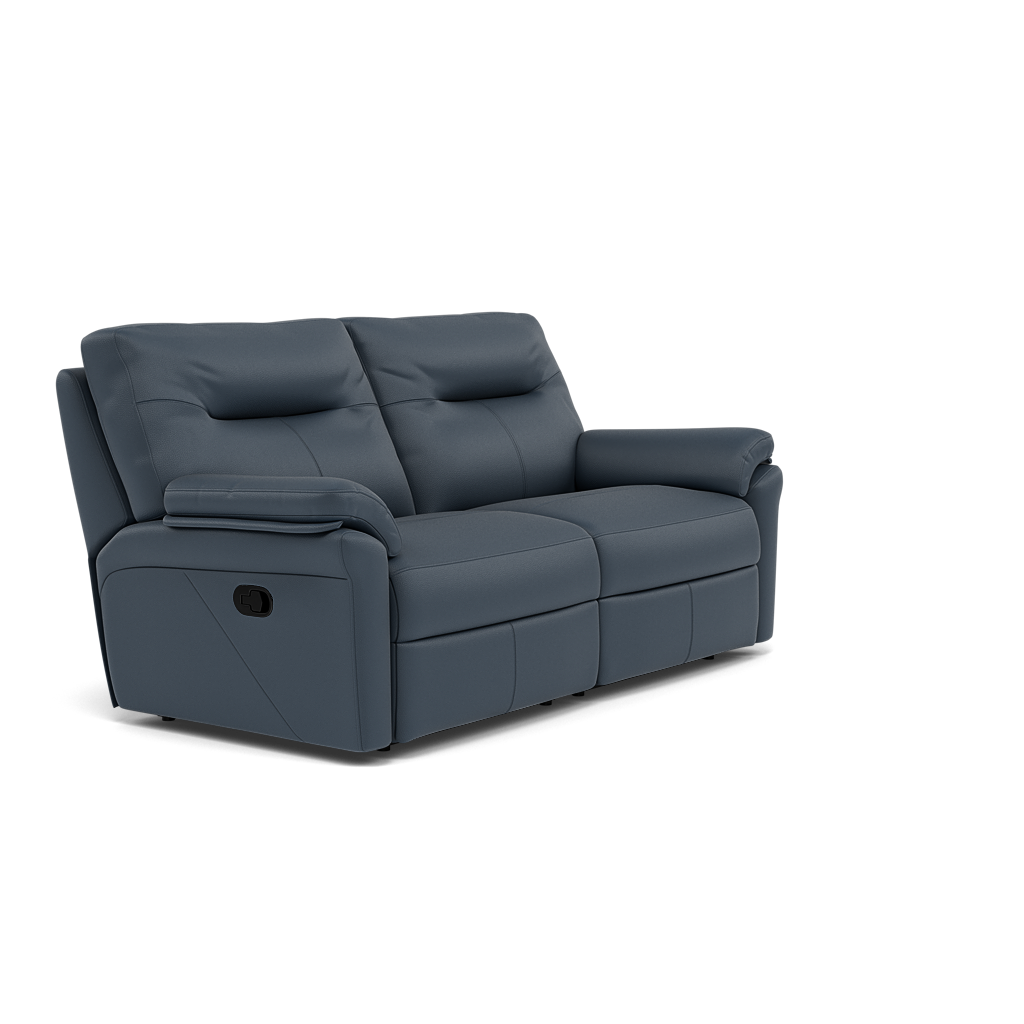 G Plan Seattle 3 Seater Recliner Sofa - 3 Seater Power Double Recliner with USB Grade L - Power Recliner with USB — L851 Cambridge Navy, gallery image 1