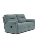 G Plan Seattle 3 Seater Recliner Sofa - 3 Seater Power Double Recliner with USB & Lumbar Grade B - Power Recliner with Lumbar Support & USB — B925 Waffle Marine, gallery image 1