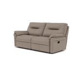 G Plan Seattle 3 Seater Recliner Sofa - 3 Seater Power Double Recliner with USB & Lumbar Grade H - Power Recliner with Lumbar Support & USB — H001 Oxford Mushroom, gallery image 3