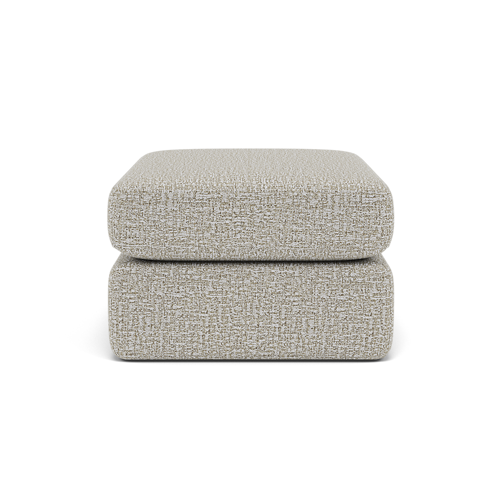 G Plan Seattle Footstool - Footstool Grade B — B102 Shore Oatmeal, gallery image 2