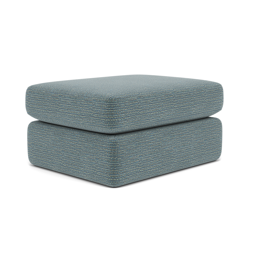 G Plan Seattle Footstool - Footstool Grade B — B925 Waffle Marine, gallery image 3