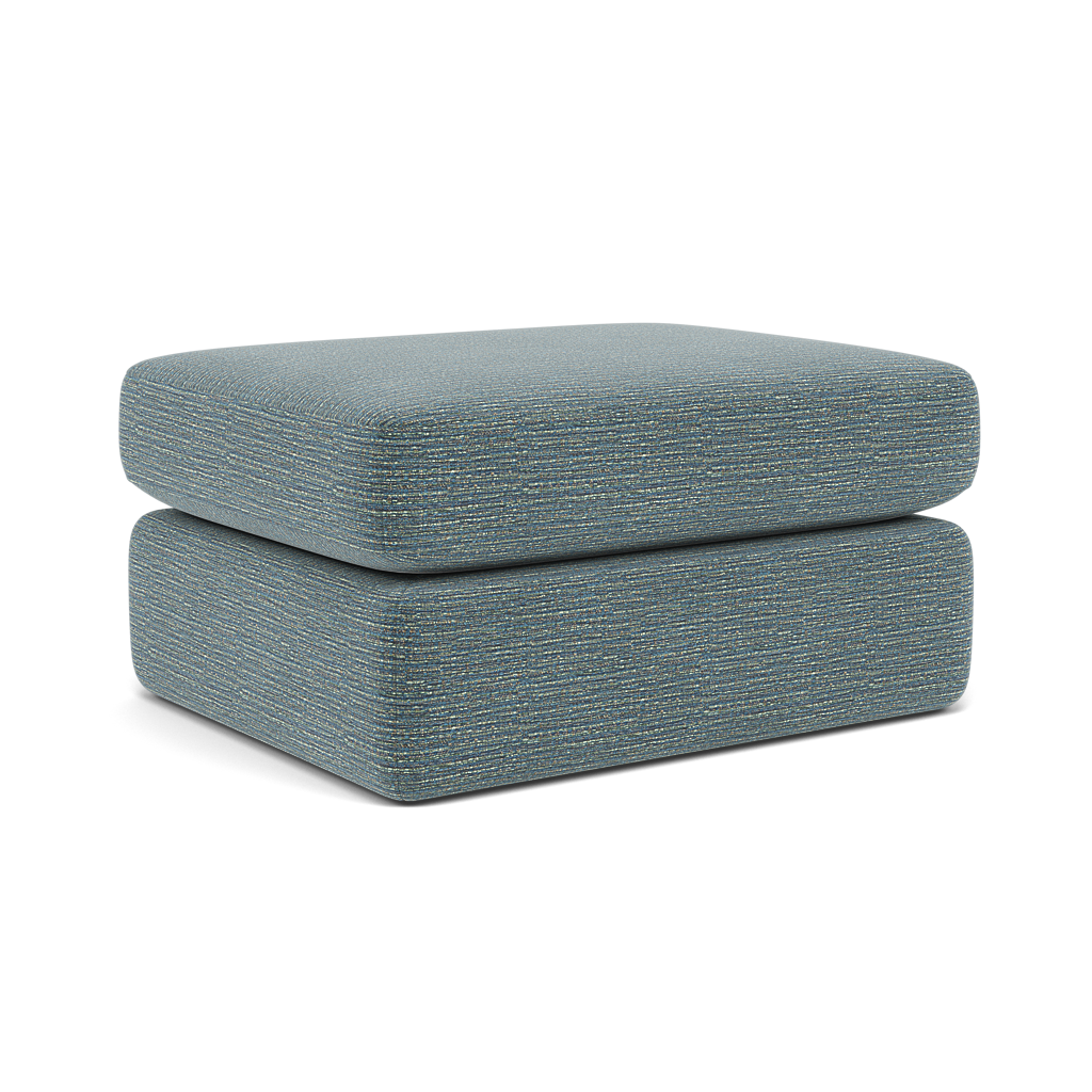 G Plan Seattle Footstool - Footstool Grade B — B925 Waffle Marine, gallery image 1