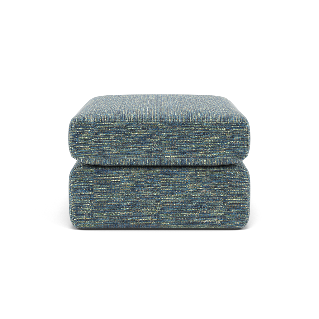 G Plan Seattle Footstool - Footstool Grade B — B925 Waffle Marine, gallery image 2