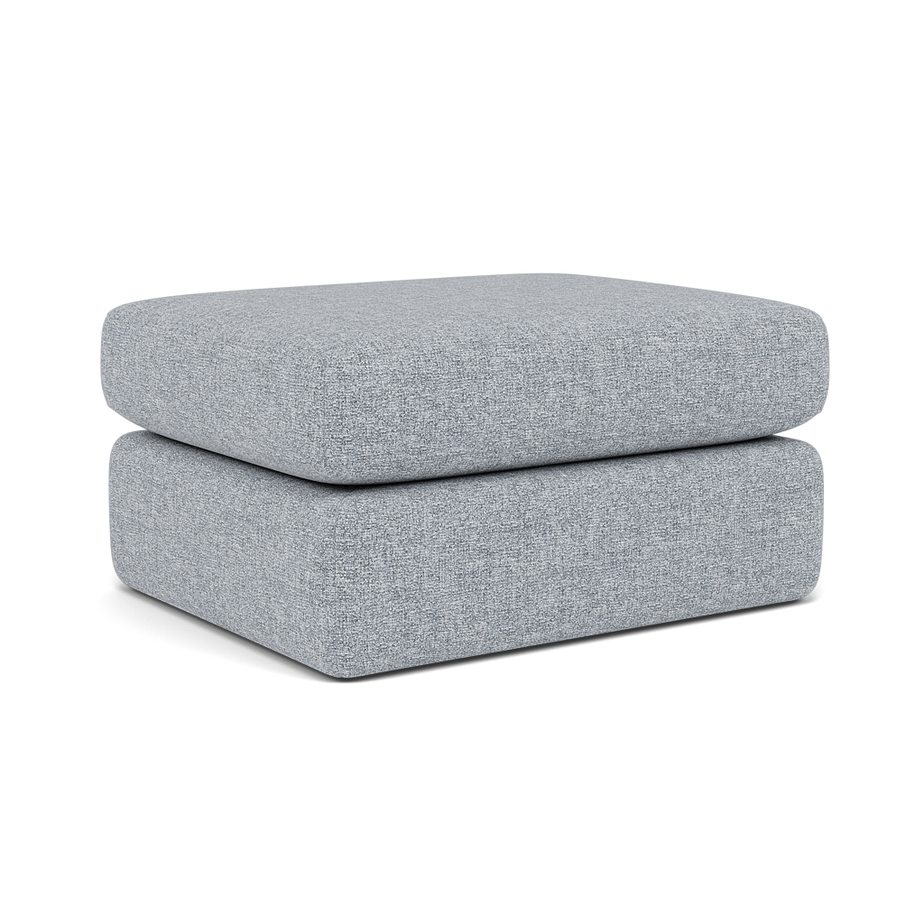 G Plan Seattle Footstool - Footstool Grade B — B932 Beach Duck Egg, gallery image 1