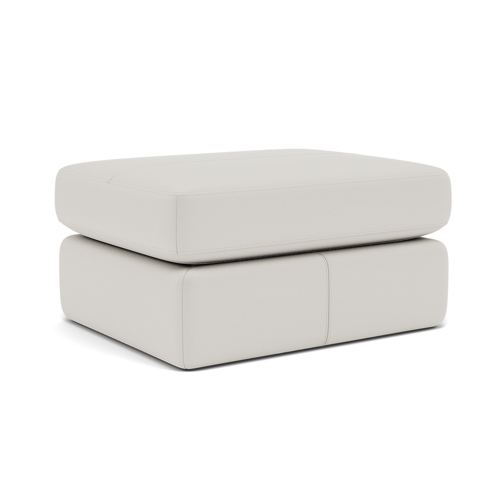 G Plan Seattle Footstool - Footstool Grade L — L840 Cambridge Chalk, gallery image 1