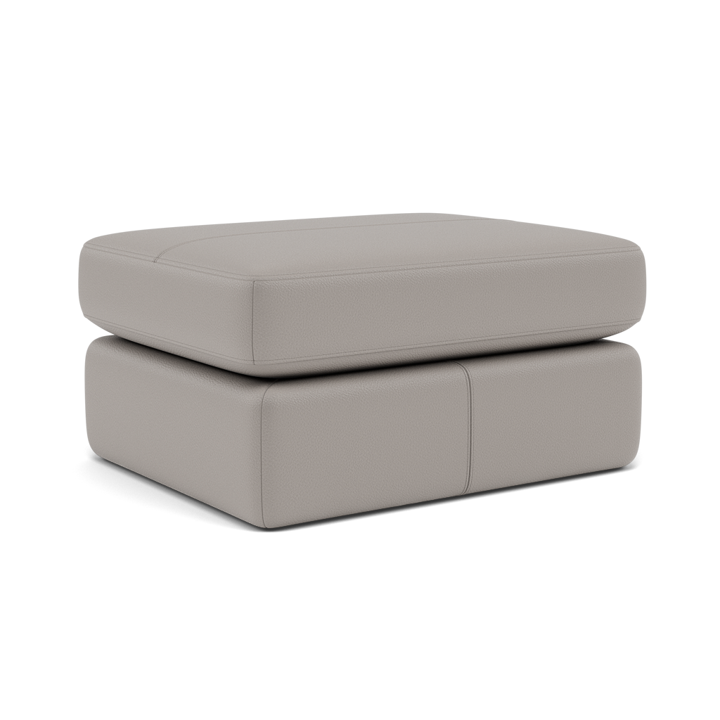 G Plan Seattle Footstool - Footstool Grade L — L842 Cambridge Grey, gallery image 1