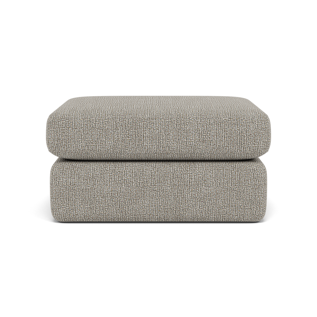 G Plan Seattle Footstool - Footstool Grade W Sterling Home 1 W001 Loom Smoke