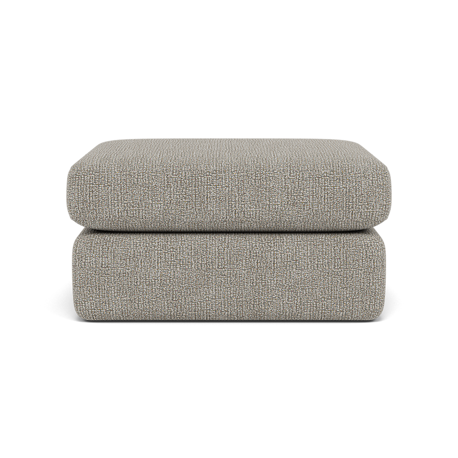 G Plan Seattle Footstool - Footstool Grade W Sterling Home W001 Loom Smoke 1