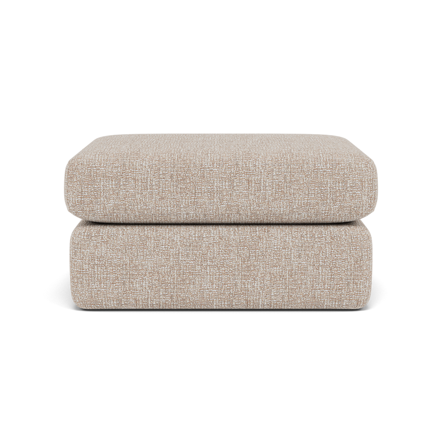 G Plan Seattle Footstool - Footstool Grade W Sterling Home W002 Loom Shale 2