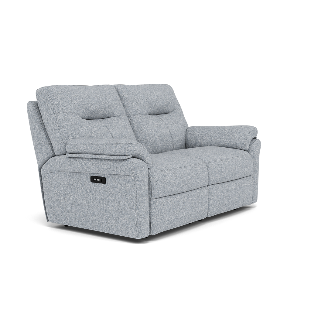 G Plan Seattle Large 2 Seater Recliner Sofa - 2.5 Seater Manual Double Recliner Grade B - Manual Recliner — B932 Beach Duck Egg, gallery image 1