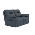 G Plan Seattle Large 2 Seater Recliner Sofa - 2.5 Seater Manual Double Recliner Grade L - Manual Recliner — L851 Cambridge Navy, gallery image 1