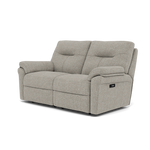 G Plan Seattle Large 2 Seater Recliner Sofa - 2.5 Seater Manual Double Recliner Grade W - Manual Recliner — W001 Loom Smoke, gallery image 3