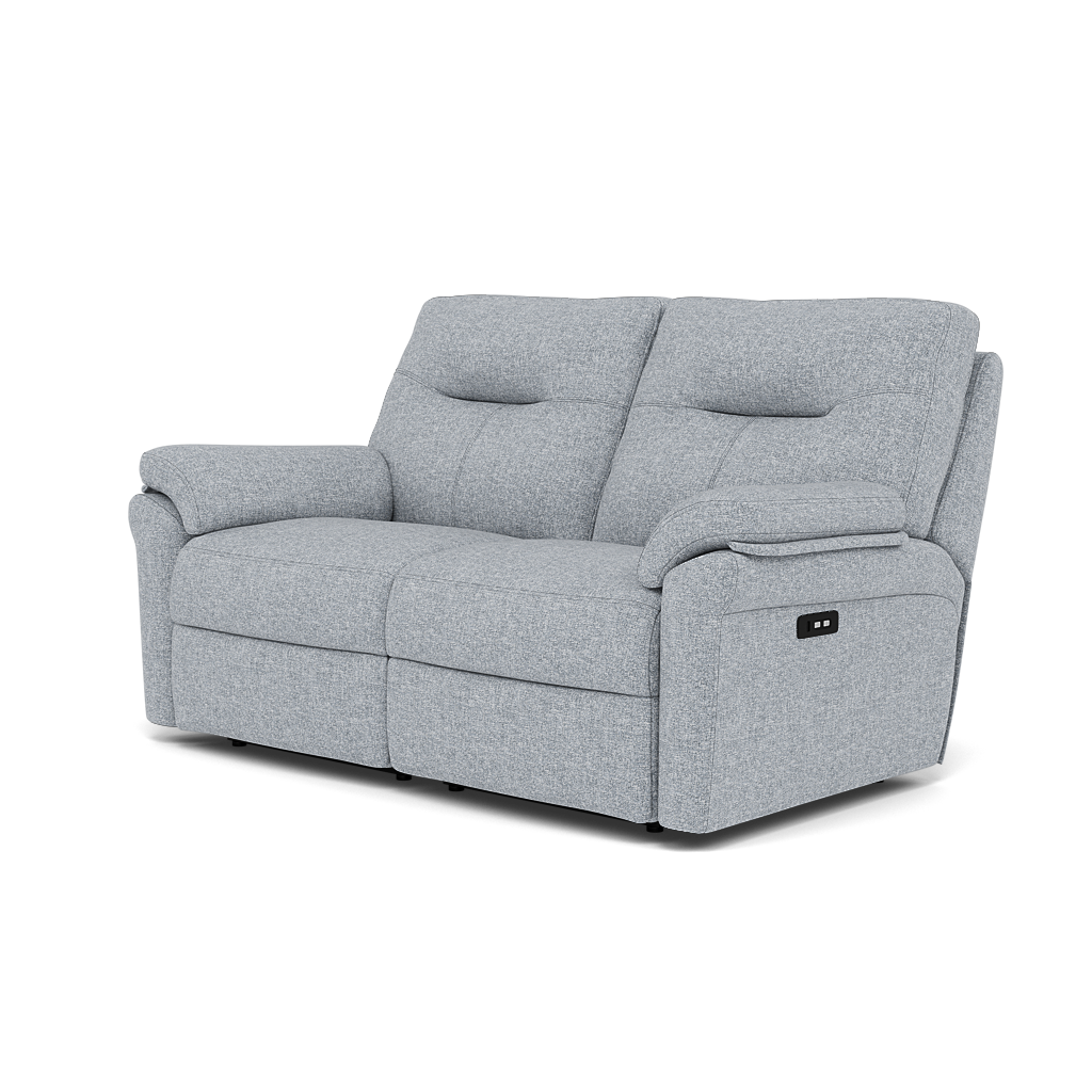 G Plan Seattle Large 2 Seater Recliner Sofa - 2.5 Seater Power Double Recliner with USB Grade B - Power Recliner with USB — B932 Beach Duck Egg, gallery image 3