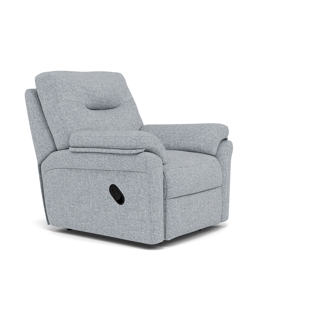 G Plan Seattle Recliner Armchair - Power Recliner Chair with USB Grade B - Power Recliner with USB — B932 Beach Duck Egg, gallery image 1